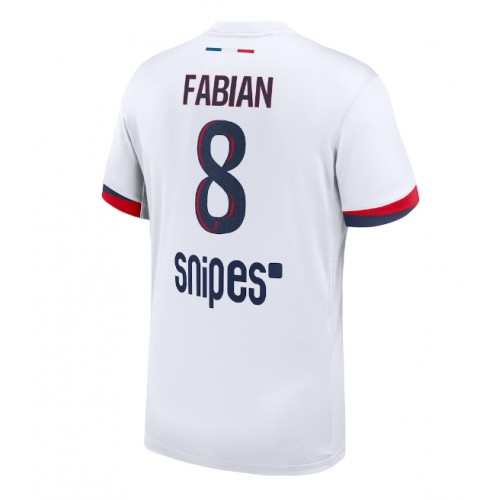 Stroje piłkarskie Paris Saint-Germain Fabian Ruiz #8 Koszulka Wyjazdowej 2025-26 Krótki Rękaw